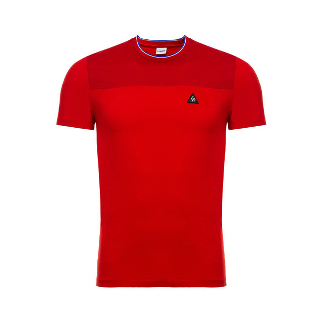 T-shirt LCS Tech Le Coq Sportif Homme Rouge